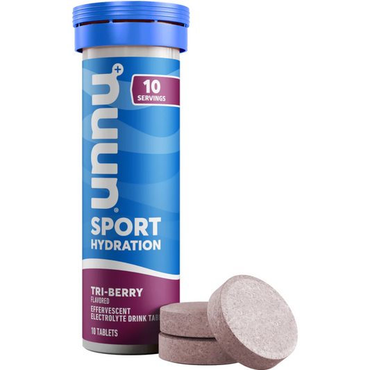 NUUN Sport Hydration - 10 Tabletas de electrolito (Triberry)