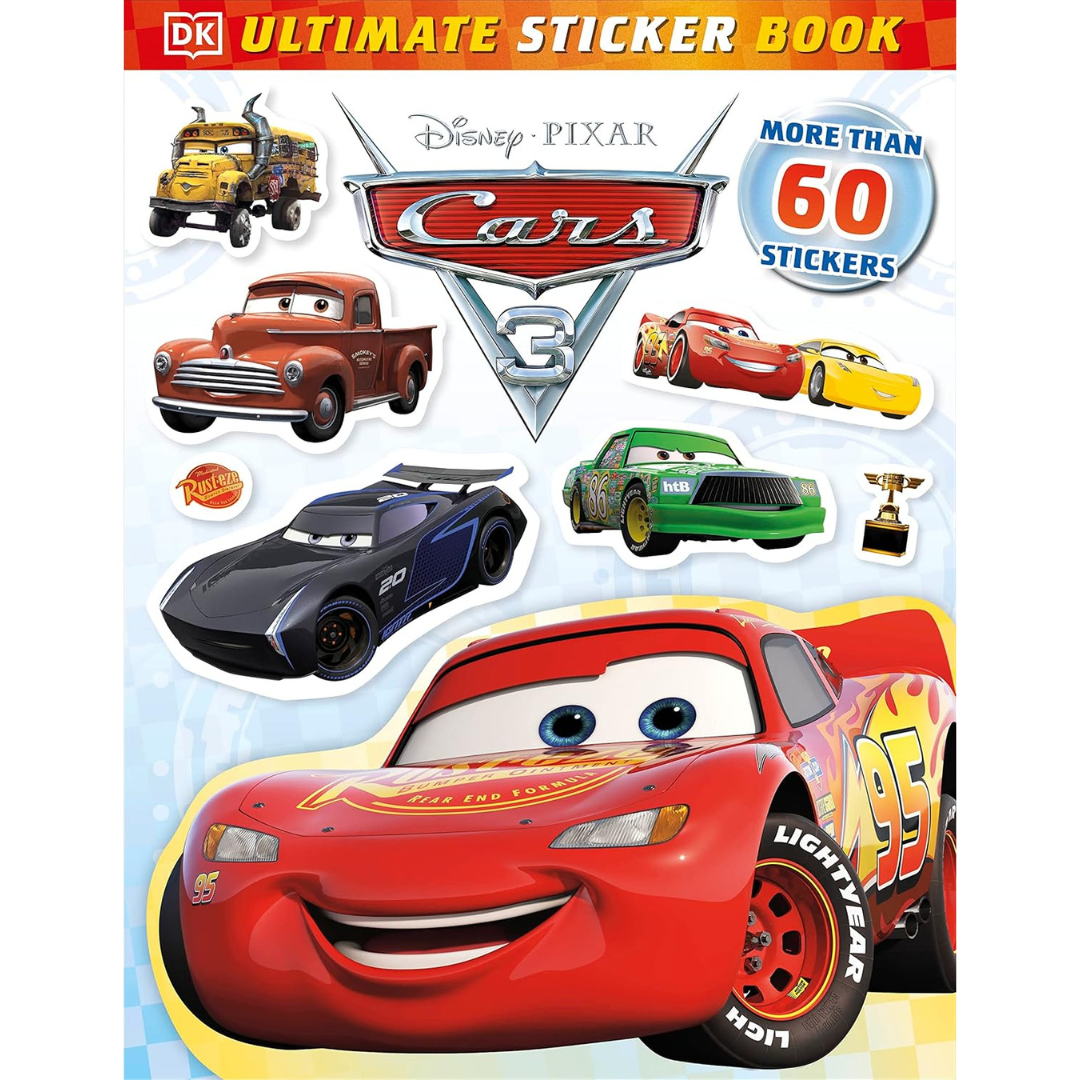 Libro de Stickers - Disney Pixar Cars 3 Ultimate