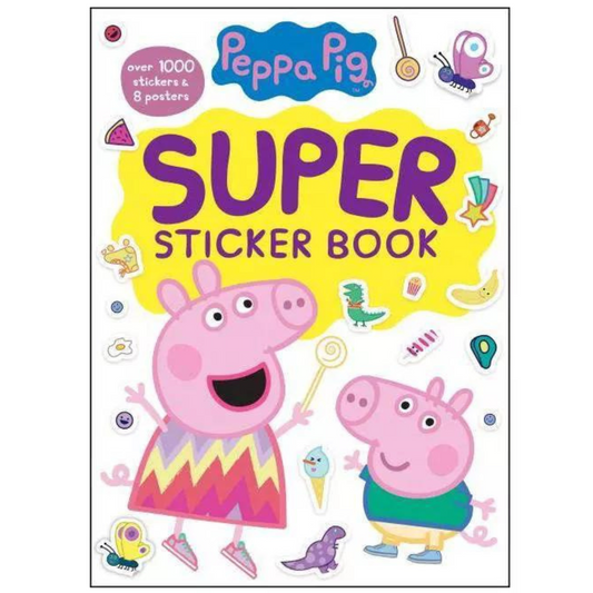 Libro de Stickers - Peppa Pig Super Sticker Book