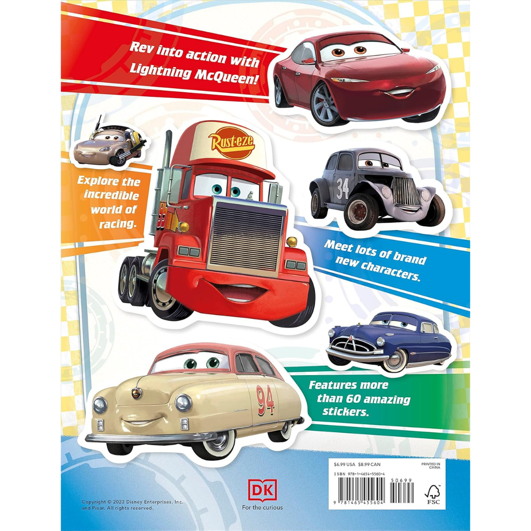 Libro de Stickers - Disney Pixar Cars 3 Ultimate