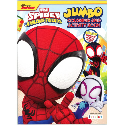 Libro para colorear y actividades - Spidey and his Amazing Friends