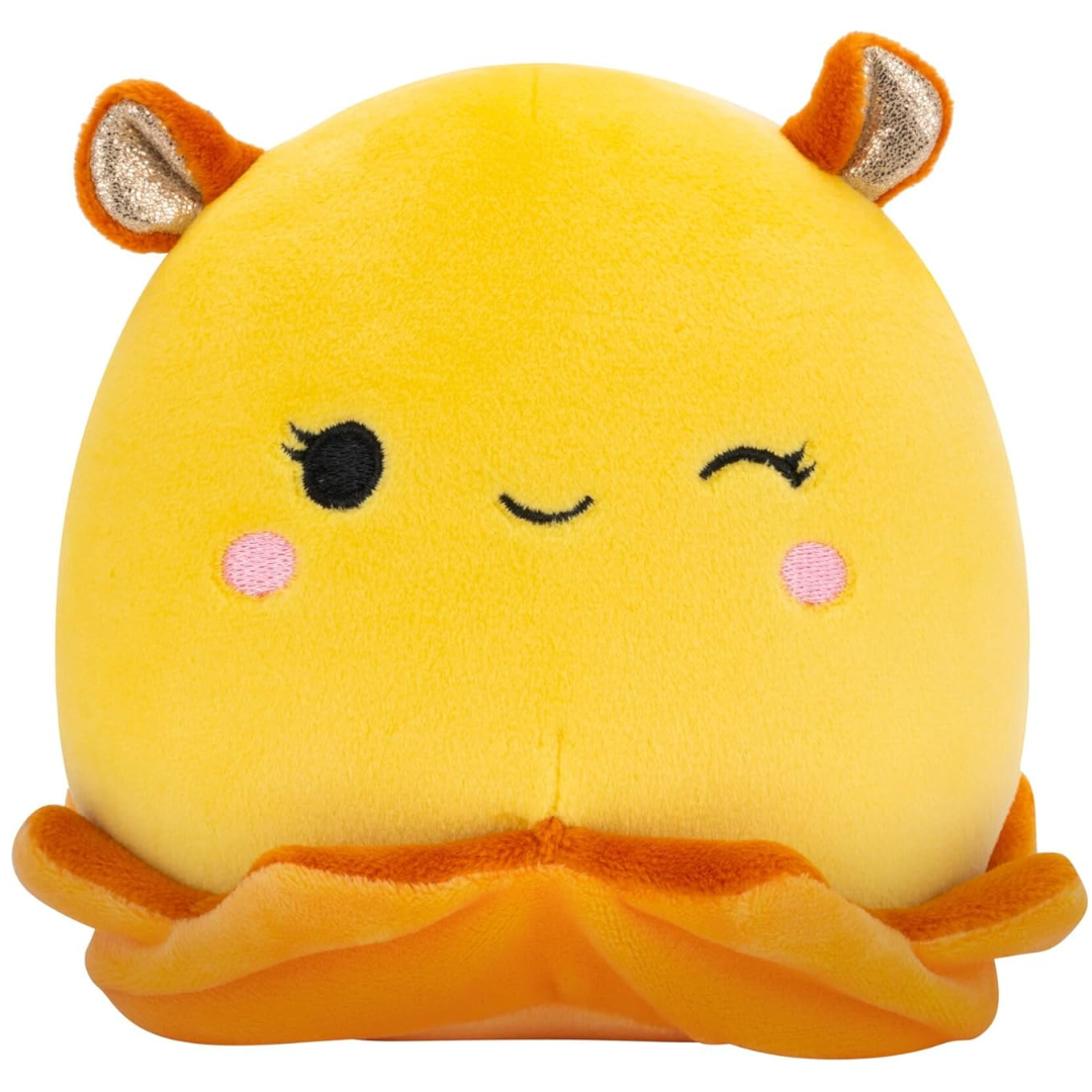 Peluche Squishmallows 5" - Bijan The Yellow Octopus