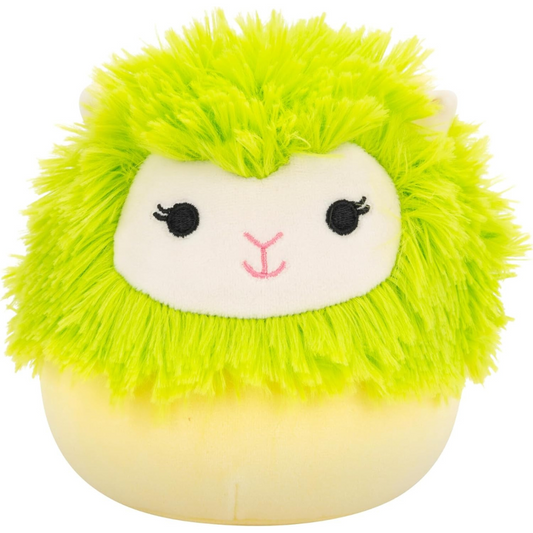 Peluche Squishmallows 5" - Cavaleri The Lime Green Alpaca