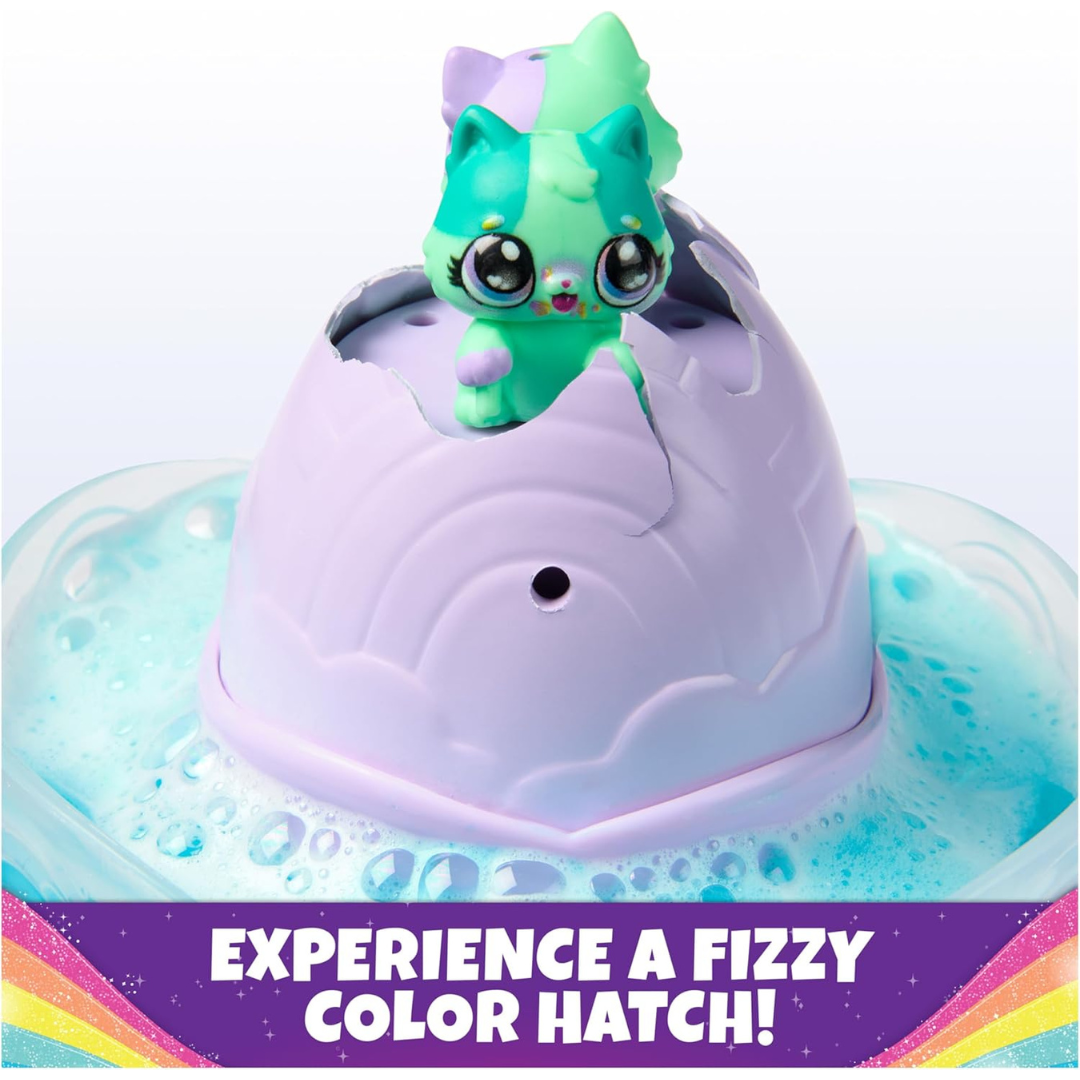 Hatchimals Alive Rainbow Splash Fizzy Color Sorpresa -  Hatch Twins o Triplets
