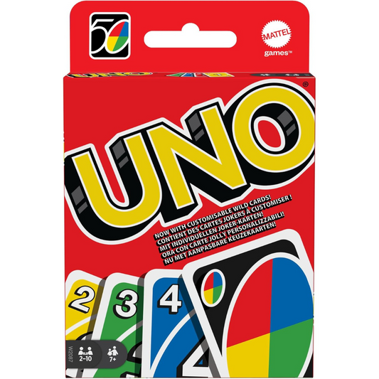 Juego de mesa UNO - Clásico Juego de Colores y Números