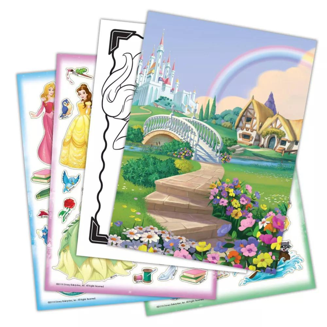 Libro de Actividades - Disney Princess Create a Scene Book