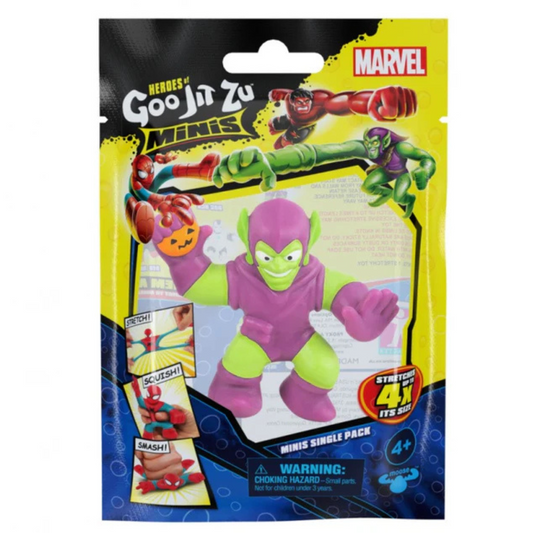 Heroes of Goo Jit Zu Mini Pack Stretchy - Green Goblin Spiderman