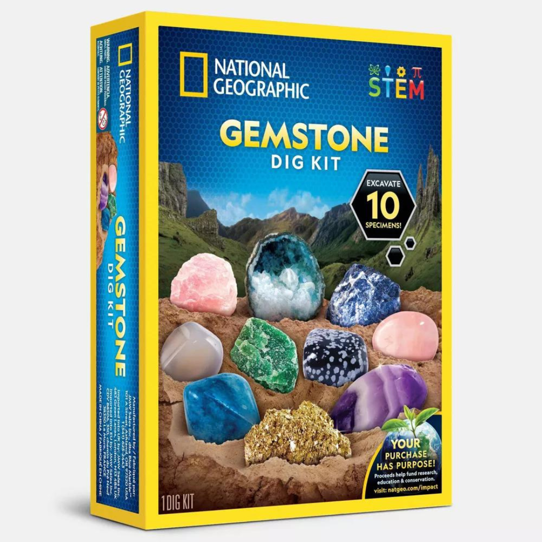 National Geographic Gemstone Dig Kit