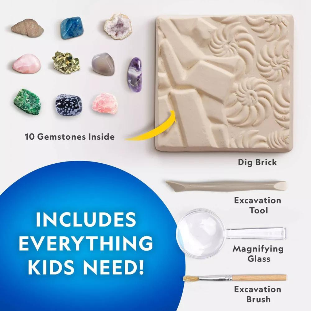 National Geographic Gemstone Dig Kit