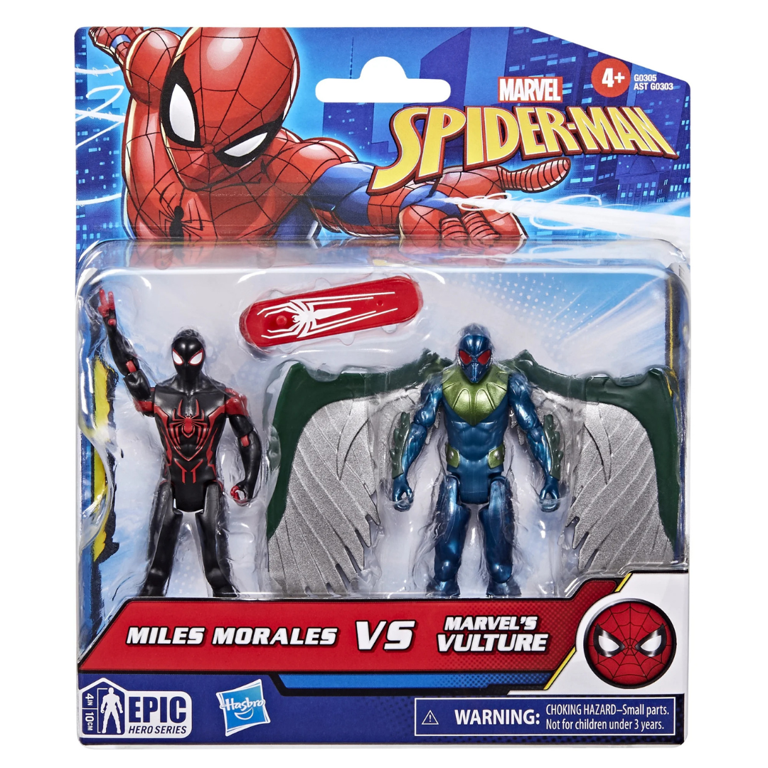 Figura de Acción - Miles Morales vs Marvel´s Vulture