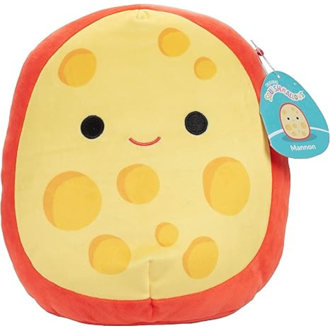 Peluche Squishmallows 5" - Mannon The Gouda Cheese