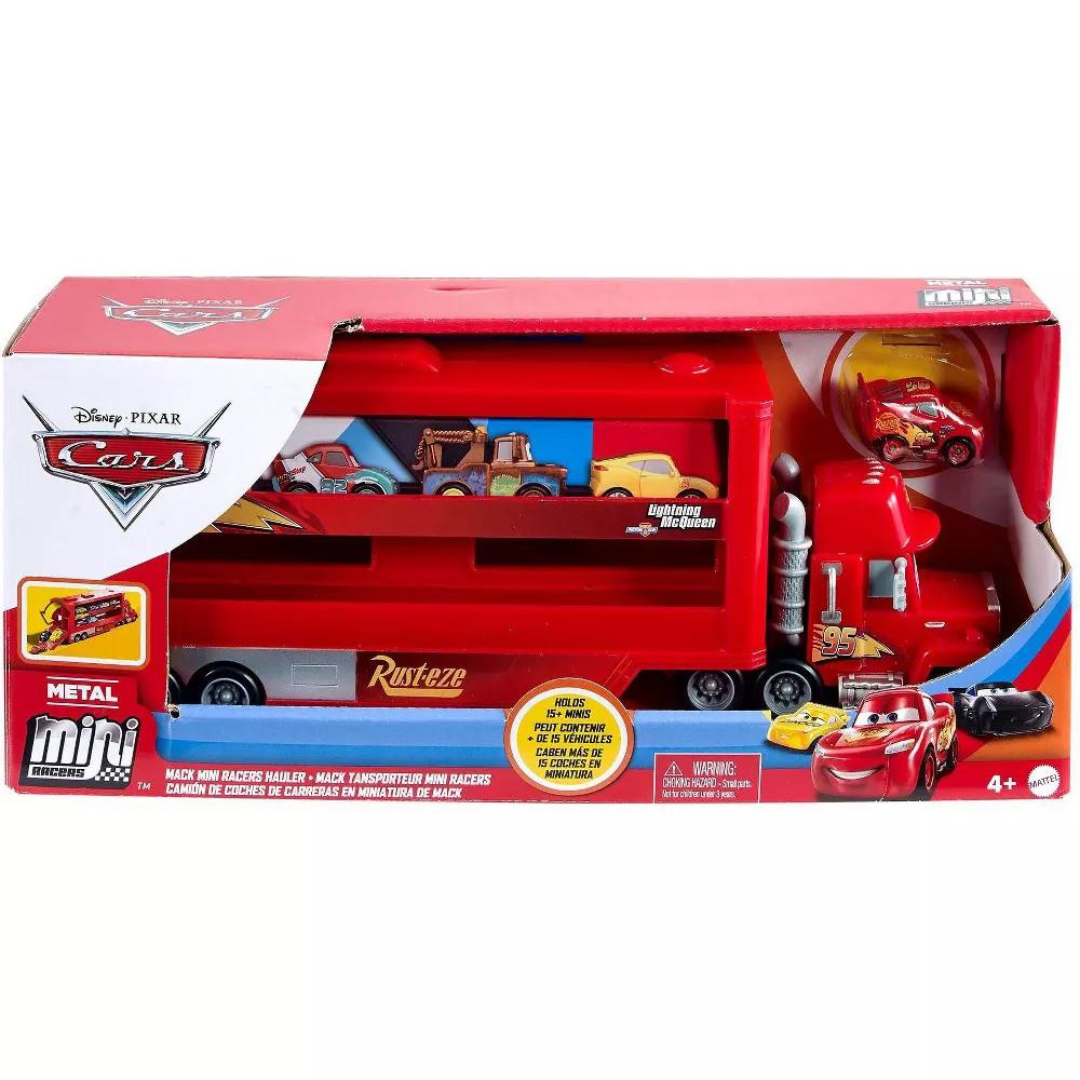 Disney Pixar Cars Mini Racers Mack Transporter