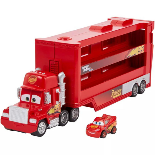 Disney Pixar Cars Mini Racers Mack Transporter