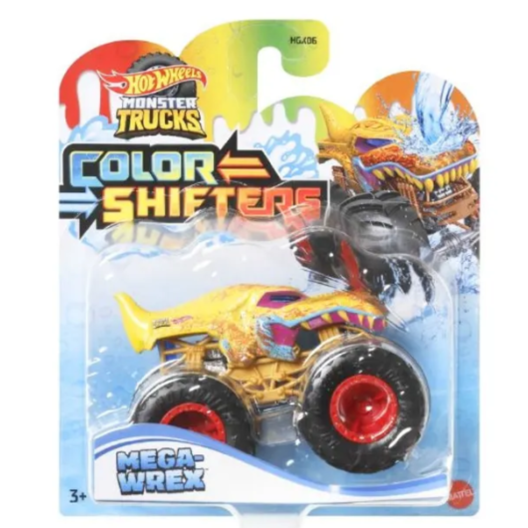 Hot Wheels Monster Trucks Color Shifters - Mega Wrex