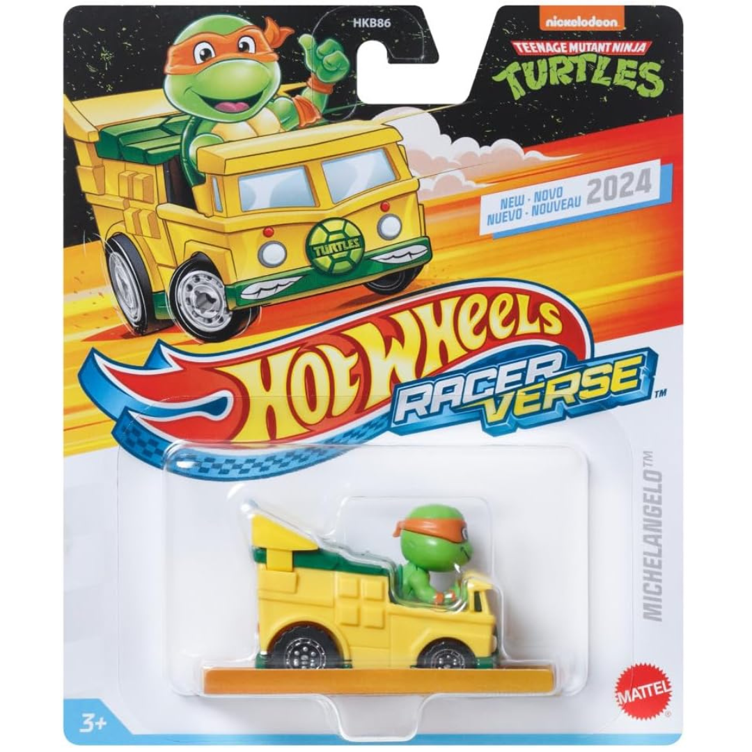 Hot Wheels Racer Reverse - Michelangelo