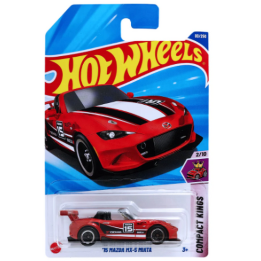 Hot Wheels - '15 Mazda MX-5 Miata (Red)