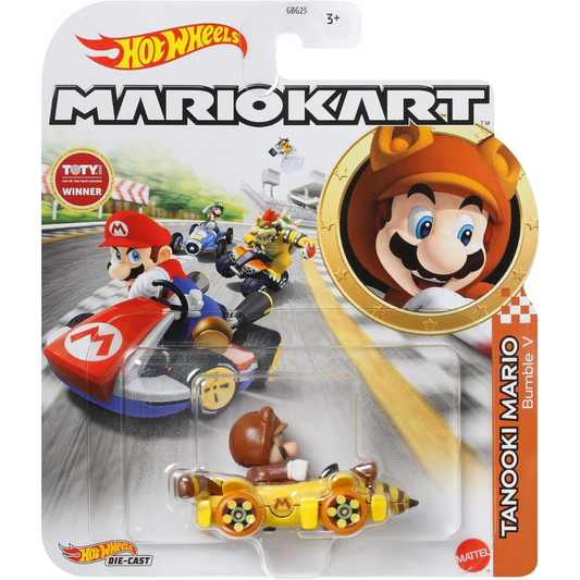 Hot Wheels Mario Kart - Tanooki Mario Bumble V