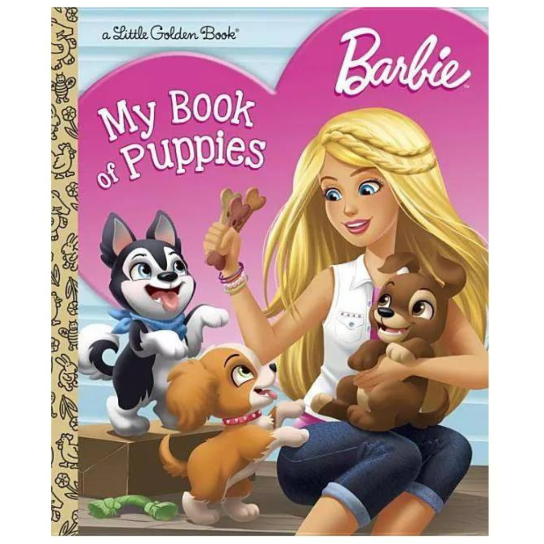 Barbie: My Book of Puppies (Little Golden Book)