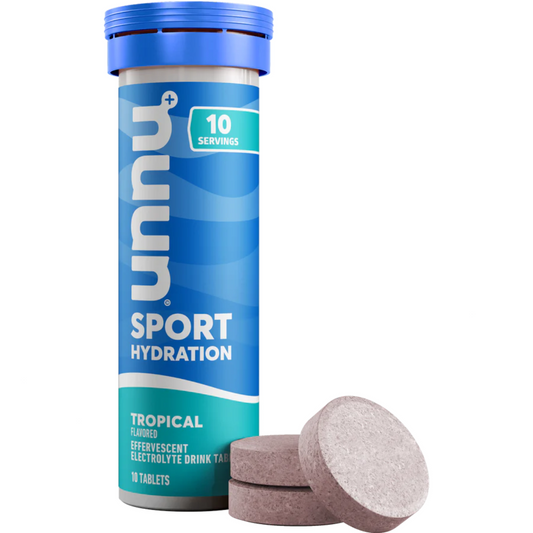 NUUN Sport Hydration - 10 Tabletas de electrolito (Tropical)