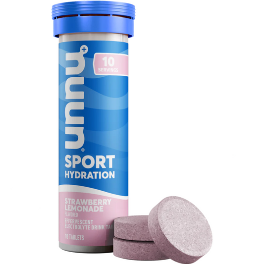 NUUN Sport Hydration - 10 Tabletas de electrolito (Strawberry Lemonade)