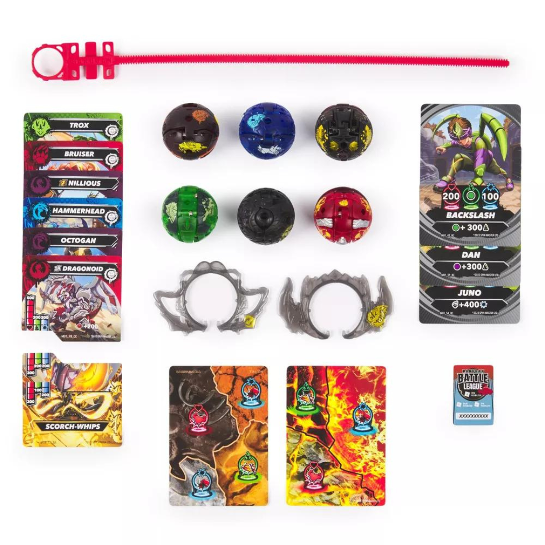 Bakugan Street Brawl Clash Pack Action Figure Set