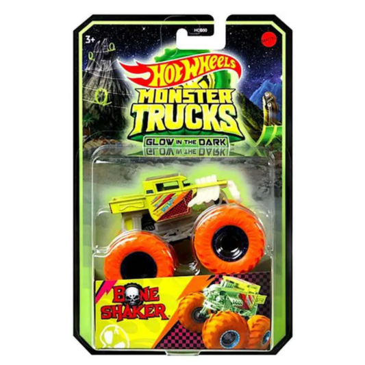 Hot Wheels Monster Trucks Glow in the Dark - Boke Shaker