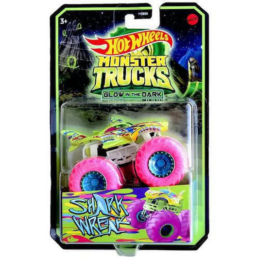 Hot Wheels Monster Trucks Glow in the Dark - Shark Wreak