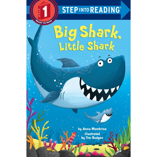 Big Shark, Little Shark (Step into Reading Nivel 1)