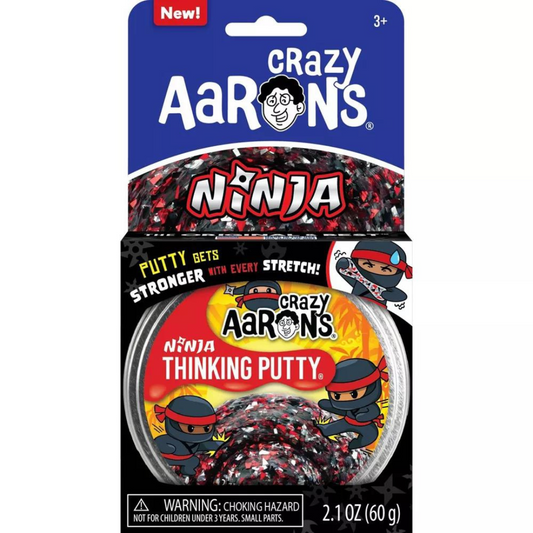 Crazy Aaron's Ninja Thinking Putty Tin