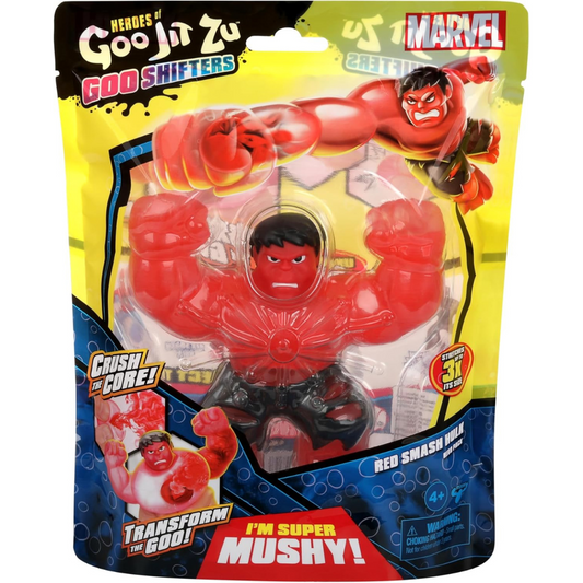 Heroes of Goo Jit Zu - Shifters the Marvel Edition – Red Smash Hulk