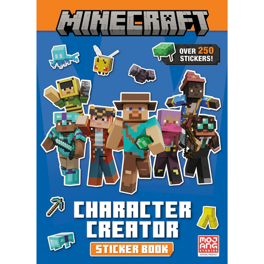 Libro de Actividades - Minecraft Character Creator Sticker Book