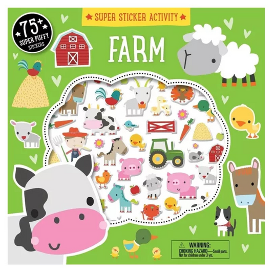 Libro de Stickers - Super Sticker Activity: Farm