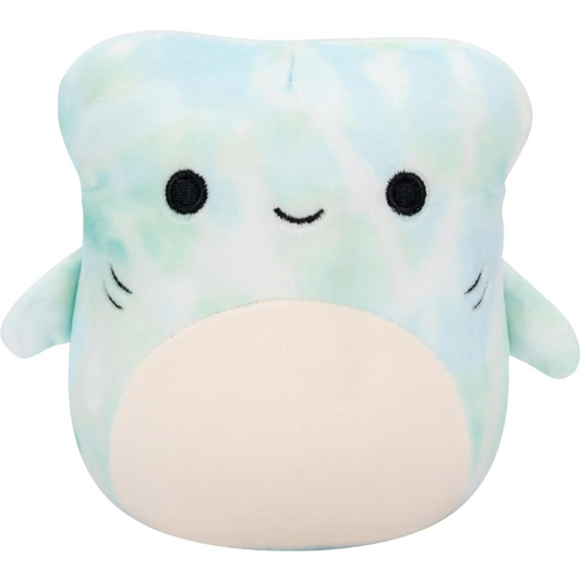 Peluche Squishmallows 5" - Rheys the Teal Tie-Dye Hammerhead Shark