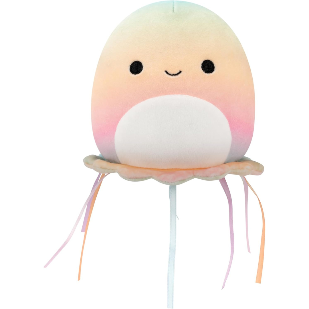 Peluche Squishmallows 5" - Greeley the Rainbow Medusa