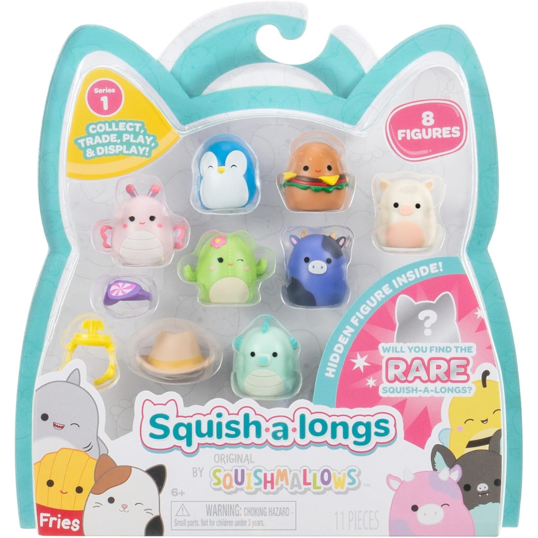 Squishmallows - Squish-a-longs nuevo tamaño de 1 pulgada