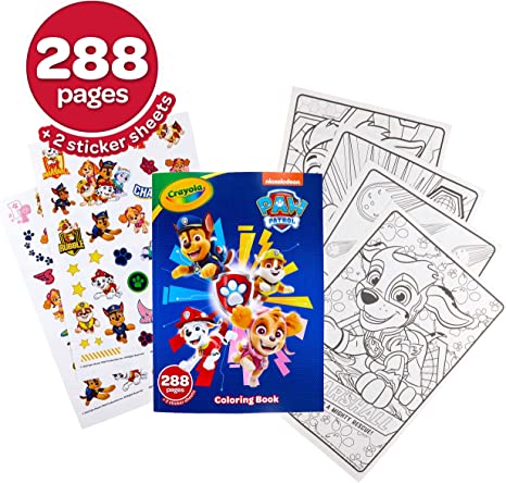 Libro para colorear - Crayola Paw Patrol