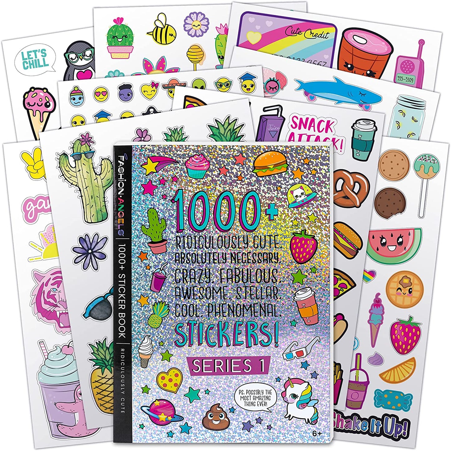 Fashion Angels - Ridiculously Cute 1000+ Sticker Book