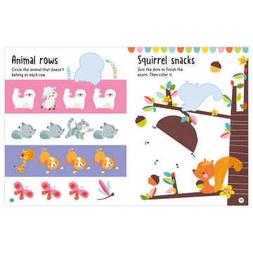 Libro de Actividades - Big Stickers for little hands: Animal Kingdom