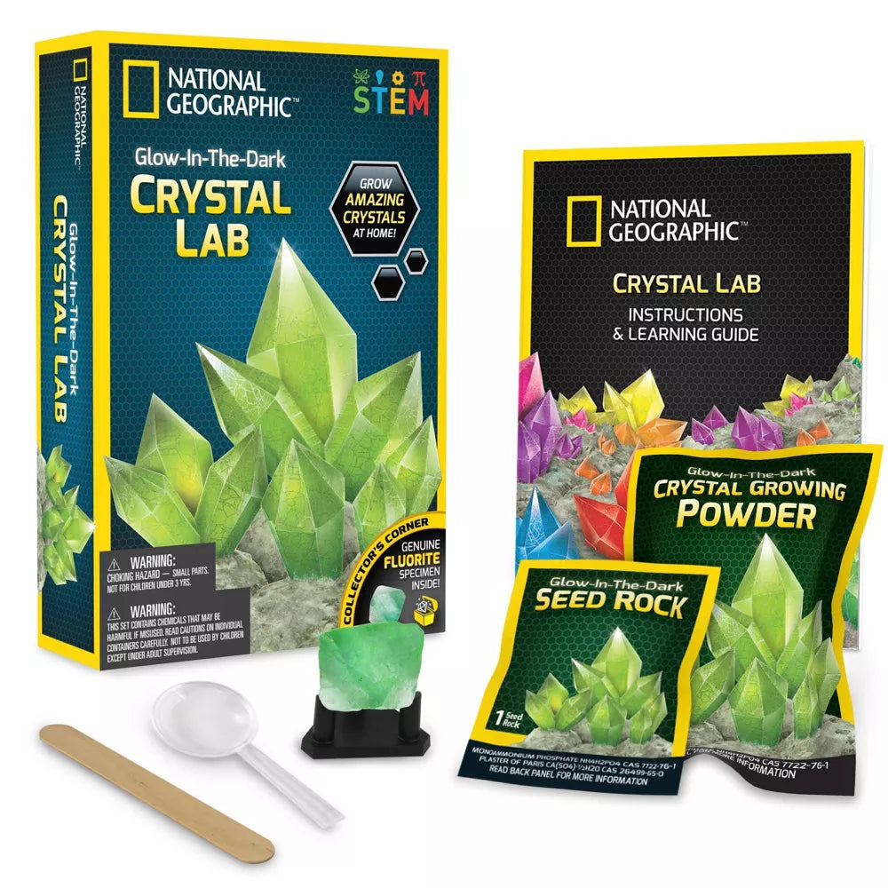 National Geographic Glow-in-the-Dark Crystal Kit