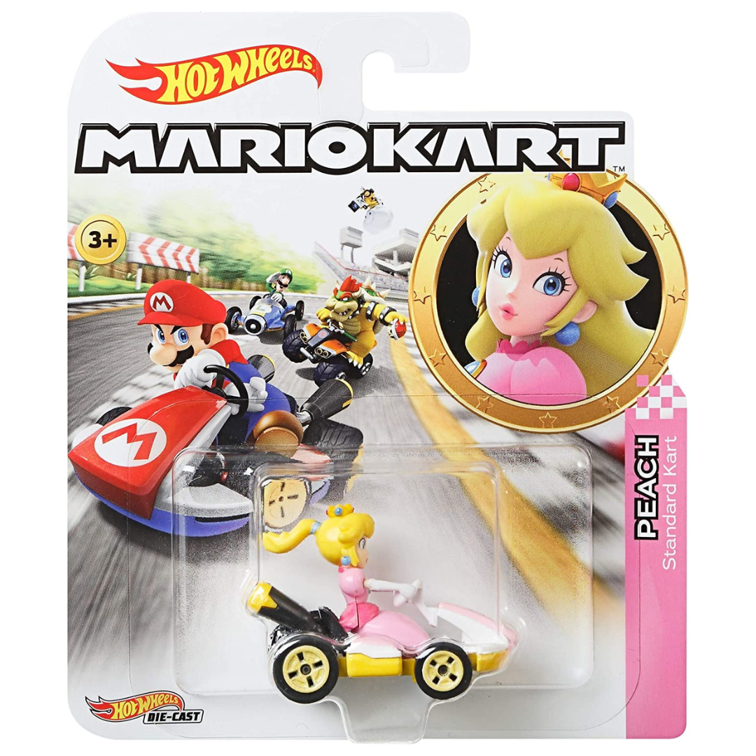 Hot Wheels Mario Kart - Princess Peach Standard Kart