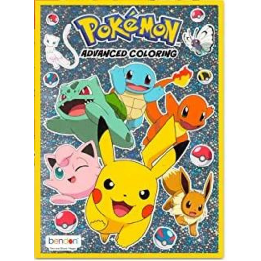 Libro para colorear - Pokémon Advanced Coloring Bendon