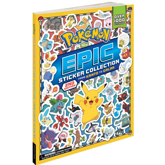 Pokémon Epic Sticker Collection 2nd Edition: From Kanto to Galar
