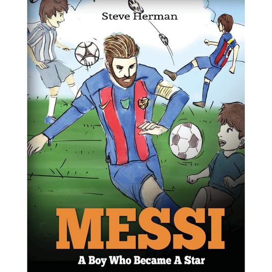 Libro en Inglés - Messi un niño que se convirtió en una estrella.