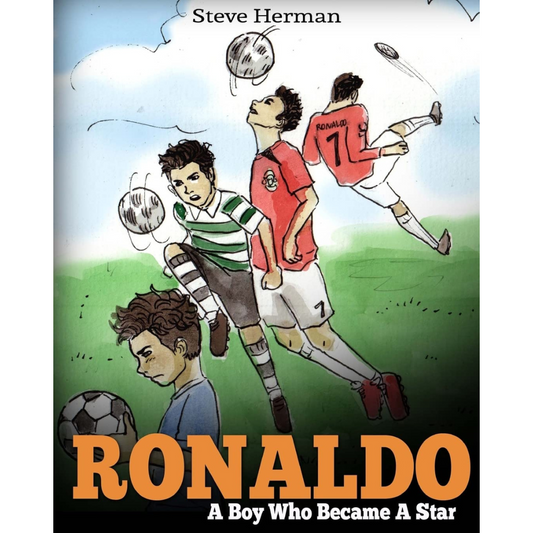 Libro en Inglés - Ronaldo: un niño que se convirtió en una estrella.