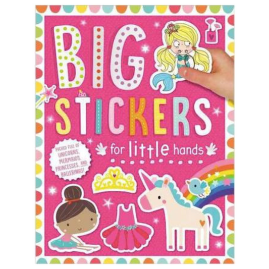 Libro de Actividades - Big Stickers for little hands:My Unicorns and Mermaids Sticker Book