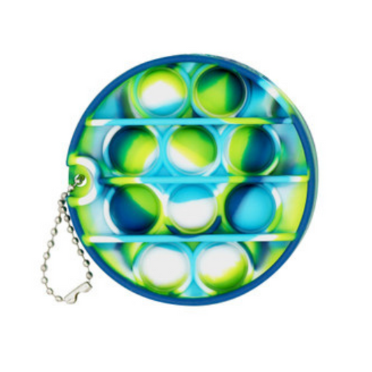 Fidget Pop - POP It Mini #1 Blue Green Tie Dye