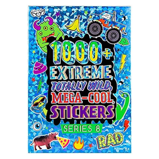 Fashion Angels - 1000+ Extreme Totally Wild, Mega-Cool, Stickers Serie 8
