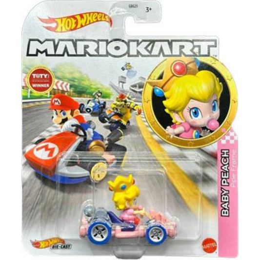Hot Wheels Mario Kart - Baby Peach Pipe Frame