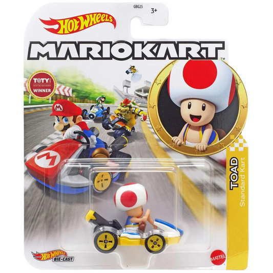 Hot Wheels Mario Kart - Toad Standard Kart