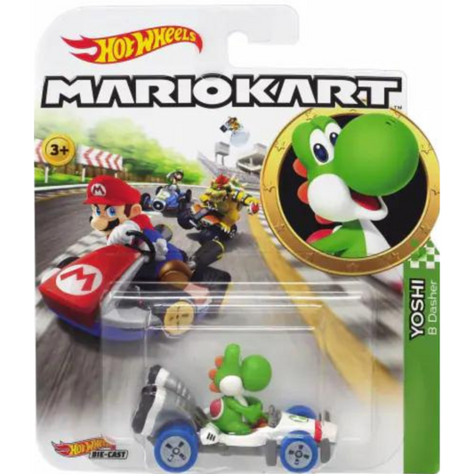Hot Wheels Mario Kart - Yoshi B-Dasher